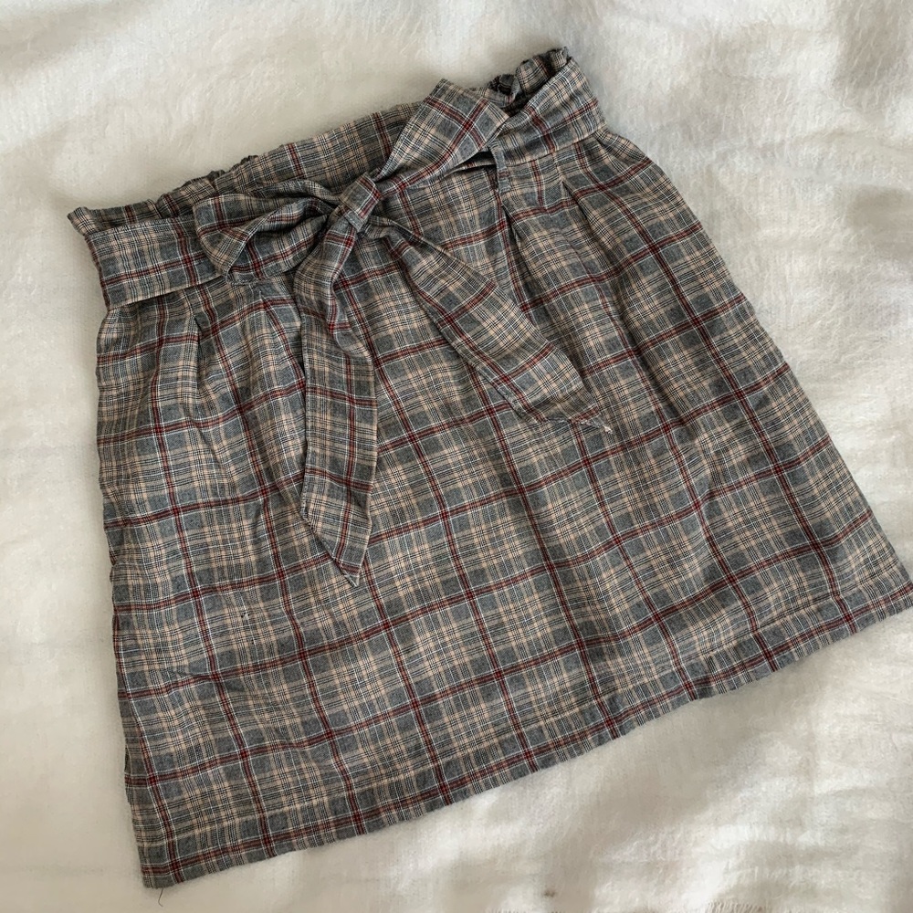 American Eagle Checkered Mini Skirt